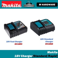 MAKITA 18V Charger [Rapid Charger / Dual Port Rapid Charger / Standard Charger] DC18RD / DC18RC / DC
