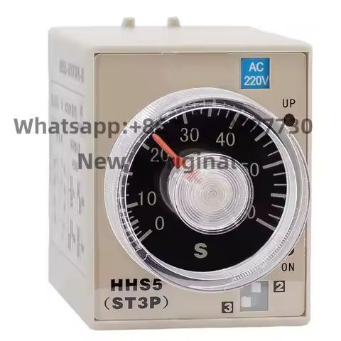 New original HHS5-B(ST3PA-B) AC220V AC110V AC380V DC24V DC12V AC24V Power On Delay Relay