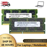 COD4GB 8GB Micron Memoria RAM DDR3 DDR3L 1866MHz 1600MHz 1333MHz 1066Mhz Laptop Memory 204Pin SODIMM PC3-14900 PC3-12800 PC3-10600 PC3-8500 PC3L-14900 PC3L-12800 PC3L-10600 Notebook Memory DDR3 1.5V / DDR3L 1.35V RAM