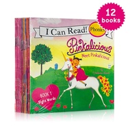 12 Books Childrens Pinkalicious หนังสือ I Can Read Phonics English Books Featuring Short and Long Vowel Sounds Story Book for 3-6 years old Kids Toddler Learning Education Book หนังสือภาษาอังกฤษ หนังสือเด็ก