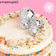 NORYX Disco Ball Baby Shower 80s 90s Disco Balls Retro Wedding Cake Decoration