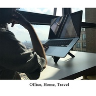 H&Z Laptop Stand Adjustable Ergonomic Portable K7 Easy Travel Foldable