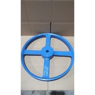 IRON PULLEY B1X12" INCH (30CM) AS 1" inch 19mm, 20mm, 25mm, 28mm, 32mm, 38mm