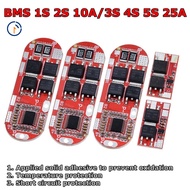 Bms 1s 2s 10a 3s 4s 5s 25a Bms 18650 Li-ion Lipo Lithium Battery Protection Circuit Board Module Pcb