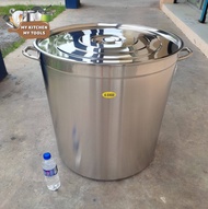 170L Stainless Steel Stock Pot/ Curry pot/ Soup Pot/ Tong Soup/ Periuk Soup Besar / Large Soup Pot/ 