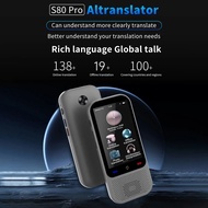 S80 Pro Portable Language Translator Device with 138 Languages Voice Translating 16 Offline Translat