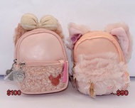 價錢請看圖 全新 HKDL 迪士尼 Duffy and Friends Linabell Shelliemay 迷你背包 兩款