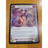 FAB RF Alluring Inducement Rainbow Foil Majestic Dusk till Dawn Flesh and Blood TCG Shapeshifter DTD