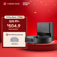 Roborock Q10 PF/Q10 PF+ Robot Vacuum Cleaner 10000 Pa | Dual Anti-Tangle | Perfect for Pets, Carpets