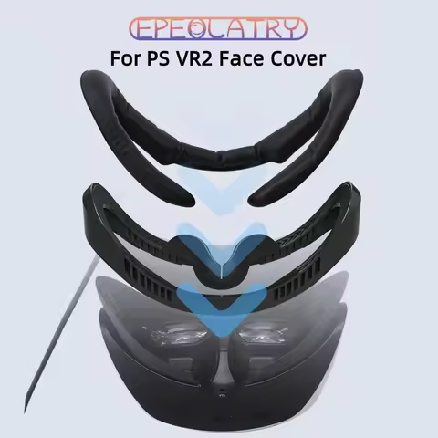 VR Face Pad for Playstation VR2 Facial Interface Bracket for PS VR2 Headset Face Cover for Sony PSVR