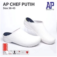 CHEF SHOES Dapur Karet - AP CHEF 38-45 WHITE BEST QUALITY PRODUCTOriginal anti-slip chef shoes