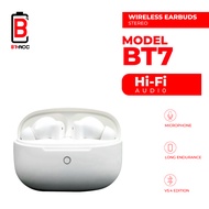 BT-ACC TWS BT7 Wireless Bluetooth Earphone Headset Headphone Earbuds Tws Hifi Surround Tws Bluetooth