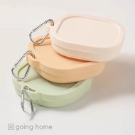 Collapsible Travel Silicone Storage Container Bowl with FREE Carabiner for Snacks and Pet Treats Cat