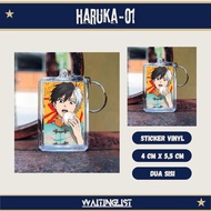 Keychain Gantungan Kunci Anime Windbreaker - Haruka - Hayato - Hajime - Mitsuri - Kyotaro - Lace - H