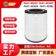 Serasi dengan Penapis Penapis Udara Electrolux A4 FA41-402GY Penapis Penyingkiran Formaldehid
