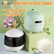 Bear Mini Electric Rice Cooker 1.2L  Non-stick Multi Cooker Household 200W Cooking Pot