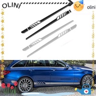 OLINI Car Stickers, Removable Self-adhesive Car Side Body Decals, PVC Waterproof Car Accessories for
