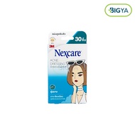 3M Nexcare Thin Acne Dressing แผ่นแปะสิว ปิดสิว 3M เน็กซ์แคร์ 30 ชิ้น/กล่อง (รุ่นบางพิเศษ)