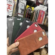 Oppo F7 Faux leather back cover