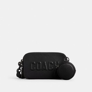 Charter Slim Crossbody With Coach Graphic CW540 Black