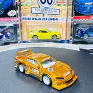 Hotwheels Custom LB Super Silhouette Nisaan Silvia (S15) Orange