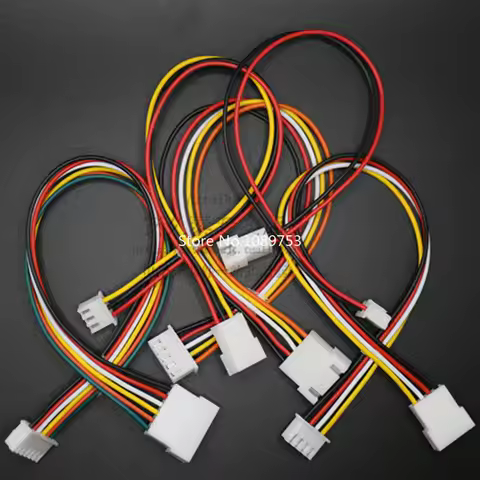 5pcs XH2.54 Extension Line 2/3/4/5/6p XH 2.54mm Male To Female Connector With 10/20/30cm Cable 26AWG
