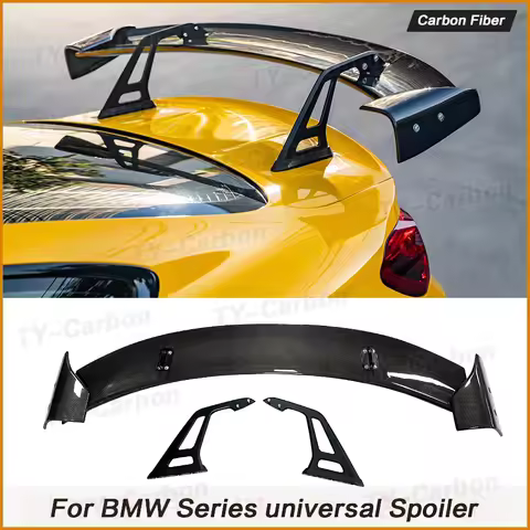 Real Carbon Fiber AD Rear Spoiler for BMW F87 F82 F80 G80 G82 M2 M3 M4 M5 M6 F30 G20 G42 G22 Car Tru