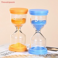 [Thevatipoem] 1PC 3/5/10/15/30 Minutes Colorful Sandglass Children Kid Gift Toy Sand Timer Hour Glas