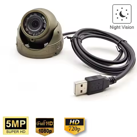 5MP 2MP 720P Outdoor Weatherproof 1080P Dome USB Camera UVC 2MP IR CUT CMOS IR LED Night Vision CCTV