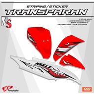 Sticker Transparent Mio J Varky V4 MS006 Striping Mio GT Transparent MS