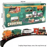Choochoo Locomotive Train Toy With Sound Light And Train Smoke