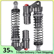 2Pcs Aluminium Alloy 90Mm Absorber Shocks For 1/10 Scale Rc Rock Crawlers  Scx10 D90 Truck