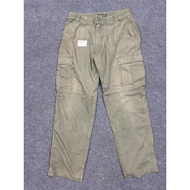 (Waist 36 Length 42) Tactical Pants 5.11 Genuine Cargo American Mechanic Style Thick Fishbone Cloth 