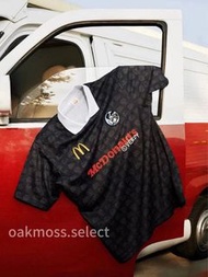 Mcdonald’s x VERDY聯名款麥當勞刺繡漢堡薯條印花字母復古球衣短袖