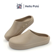 Hello Polo รองเท้าแตะ รองเท้าหัวโต เบาสบาย ส้นหนา 2.5 ซม พื้นนุ่มมาก รองเท้าแตะผู้หญิงกันลื่น เหมาะกับฤดู HP8023
