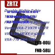 Durable Walkie Talkie 1500mAh FNB-58Li FNB-80Li Battery for Yaesu Vertex VXA-7 VX7R VX-7R VX-5 VX-5R