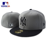 [VOVOI.SG] Fashion New MLB New York Yankees Fitted Hat Men Women 59FIFTY Cap Full Closed Caps Sports