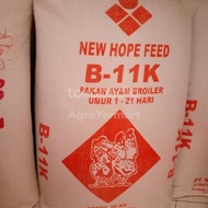 Bagus Murah Pakan Ayam Pedaging Broiler 1-21 Hari Voer B11K New Hope