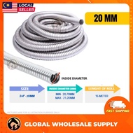 (1ROLL)  20mm / 25mm  Flexible Conduit Hose Steel Pipe Conduit Pipe with Metal Pipe Hose Flexible Ho