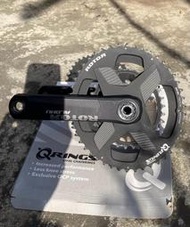 Rotor Q RINGS® DM 2x 一體直鎖式橢圓 46/30 曲柄長 155mm 武嶺