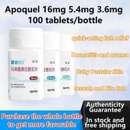 apoquel 16mg 5.4mg 3.6mg100 tablets/bottle for pets, fast and effective itch relief