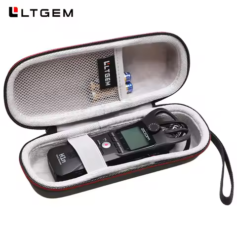 LTGEM EVA Hard Carrying Case for Zoom H1n/Zoom H1essential/H1 Handy Portable Digital Recorder