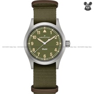 HAMILTON H69401960 Unisex Analog Watch KHAKI FIELD Quartz 38mm NATO Textile Strap Green *Original