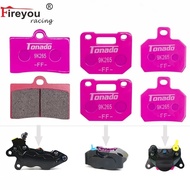 Radial Mount Brake Pads 82mm 84mm 40mm Universal For Adelin Frando HF6 F101 RPM Motorcycle Brake Cal