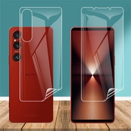 Ultra Thin Hydrogel Film For Sony Xperia1 Xperia10 Xperia 1 10 VI 1VI 10VI Mark 6 5G Clear Soft TPU 