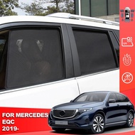 Car Window Shades For Mercedes Benz EQC 400 2019-2023 Car Sunshade Foldable Shield UV Protection Aut