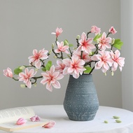 Fake Flowers - High-Class Magnolia Flowers For Home decor Living Room, Decorative Flowers