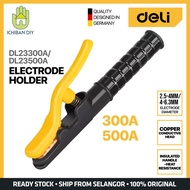 DELI Professional Electrode Holder DL23300A DL23500A 300A 500A Insulated Insulation Heat Resistance