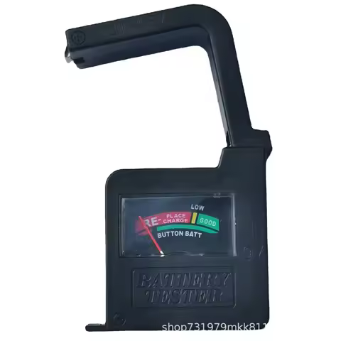 Battery Tester Checker BT860 Handheld for 1.5V/AA/AAA/9V Button Cell Lightweight Universal Battery V