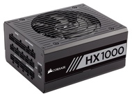 Corsair CP-9020139-UK HX1000 1000 W 80+ Platinum Fully Modular Power Supply Unit - Black